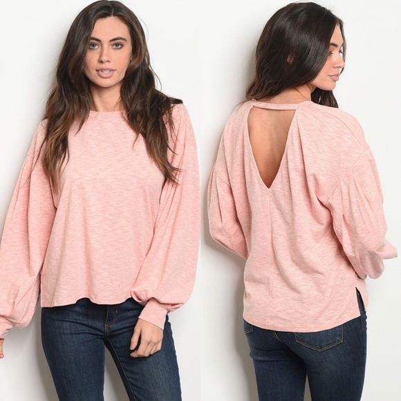 Ballon style sleeves pullover - Picture 1 of 2